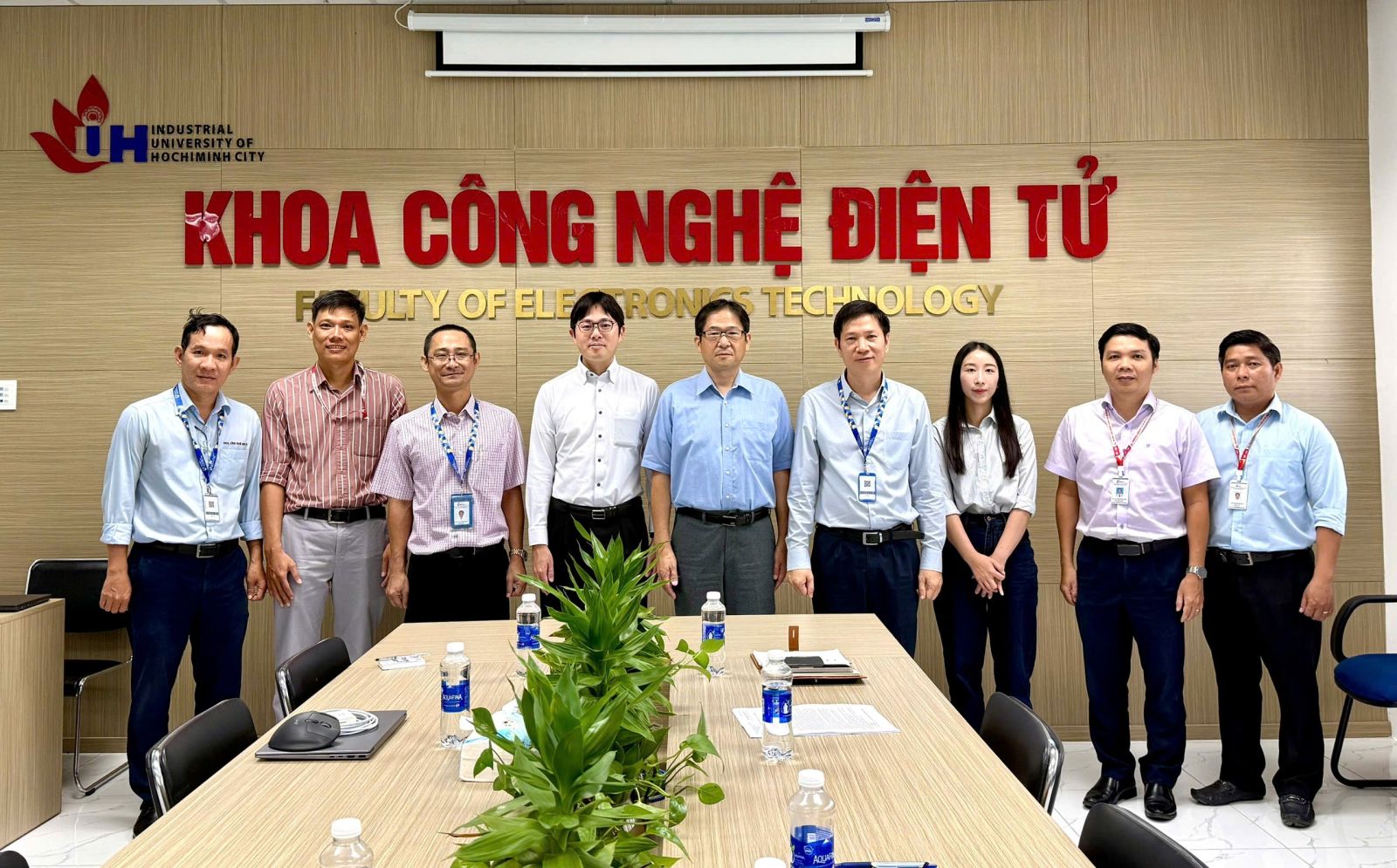 Khoa Công Nghệ Điện Tử đón tiếp Công Ty ROHM